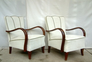 Pair of Art Deco armchairs.