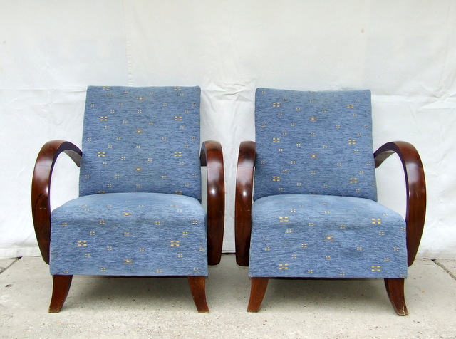 Halabala armchairs.