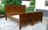 Click here to see more photos, more info and the price of this art deco double bed.